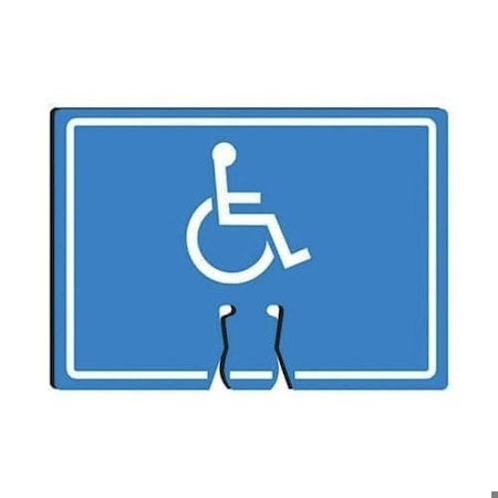 Accuform Traffic Cone Top Warning Sign FBC797